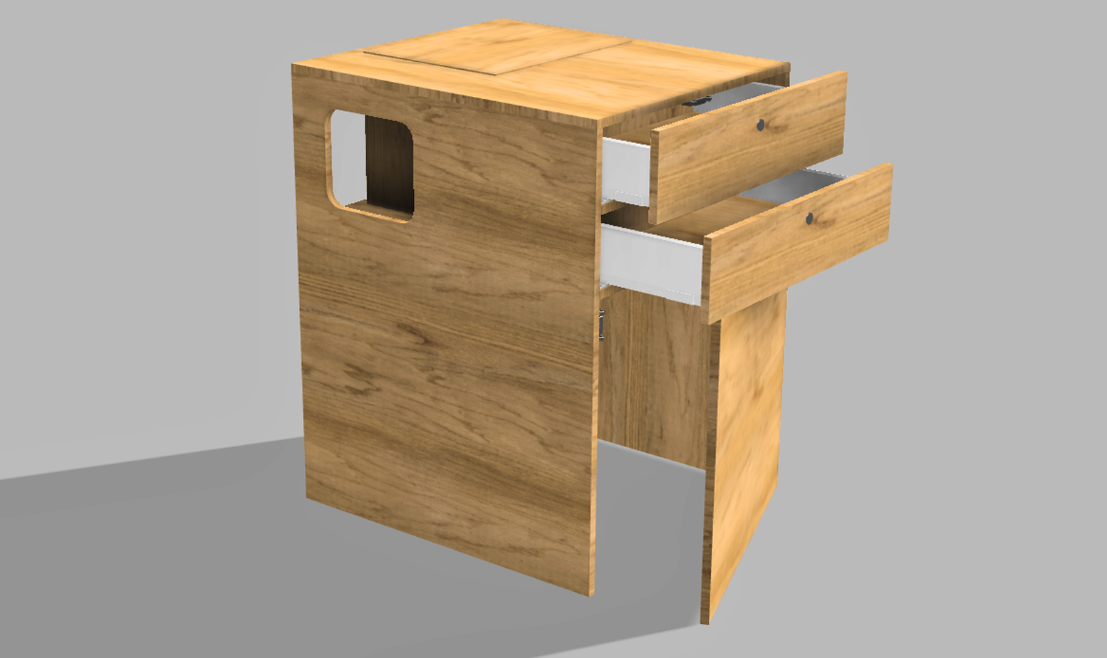 Lit peigne en bois brut