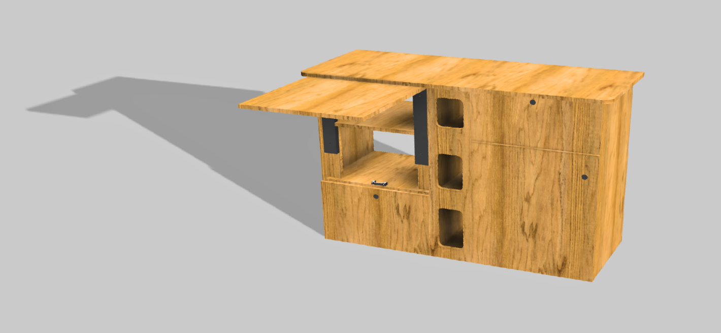 Lit peigne en bois brut